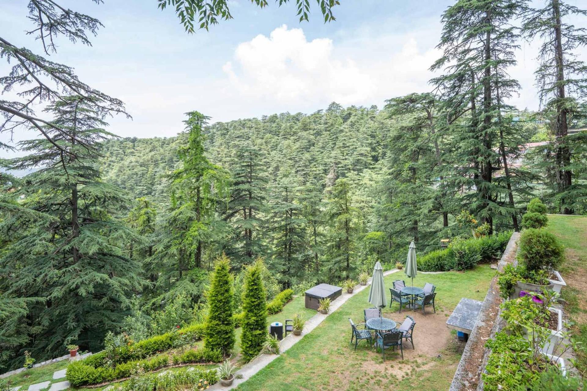 Stayvista At Pine Estate With Outdoor Jacuzzi Shimla Eksteriør billede